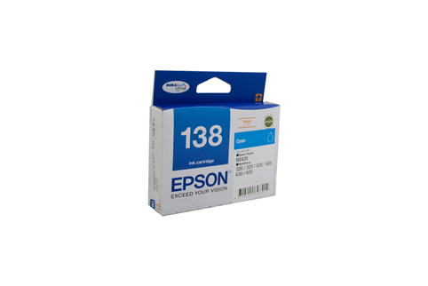 Epson 138 Cyan Ink Cart