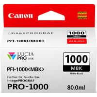 Canon PFI1000 Matt Black Ink Tank Cartridge