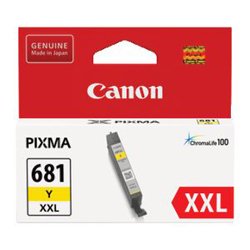 Canon 681XXL Yellow Extra High Yield Ink Tank Cartridge CLI681XXLY